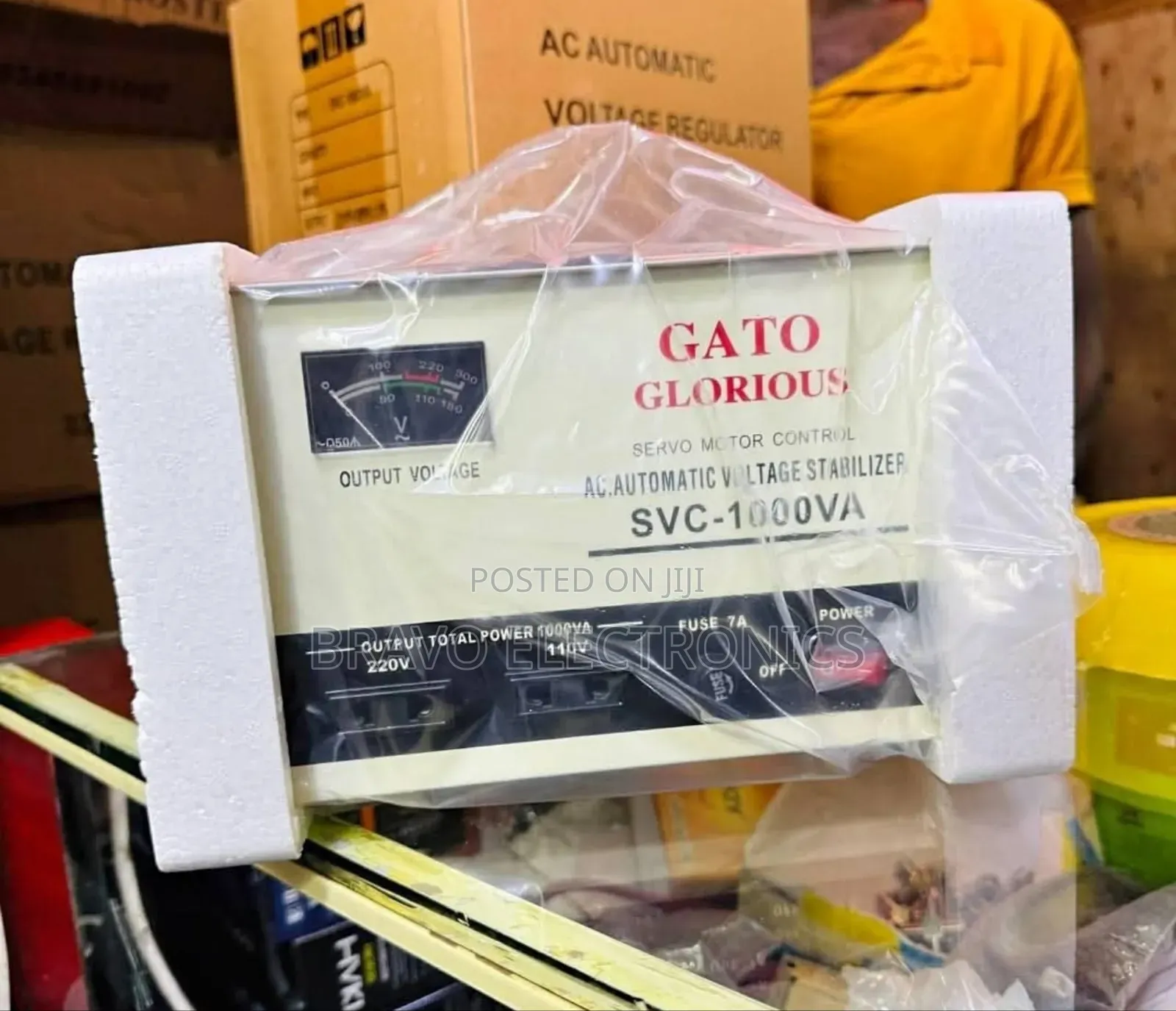 Protect Your Electronics! Gato Glorious 1000w Voltage Stabilizer
