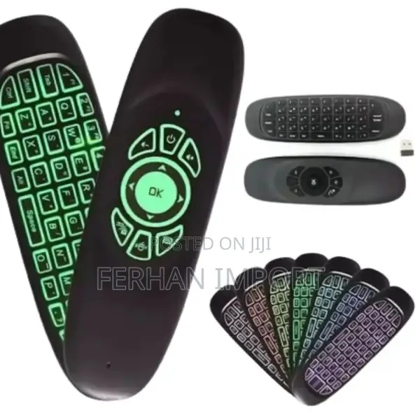 7 አይነት Led የተገጠመለት ባለኪቦርድ ሪሞት