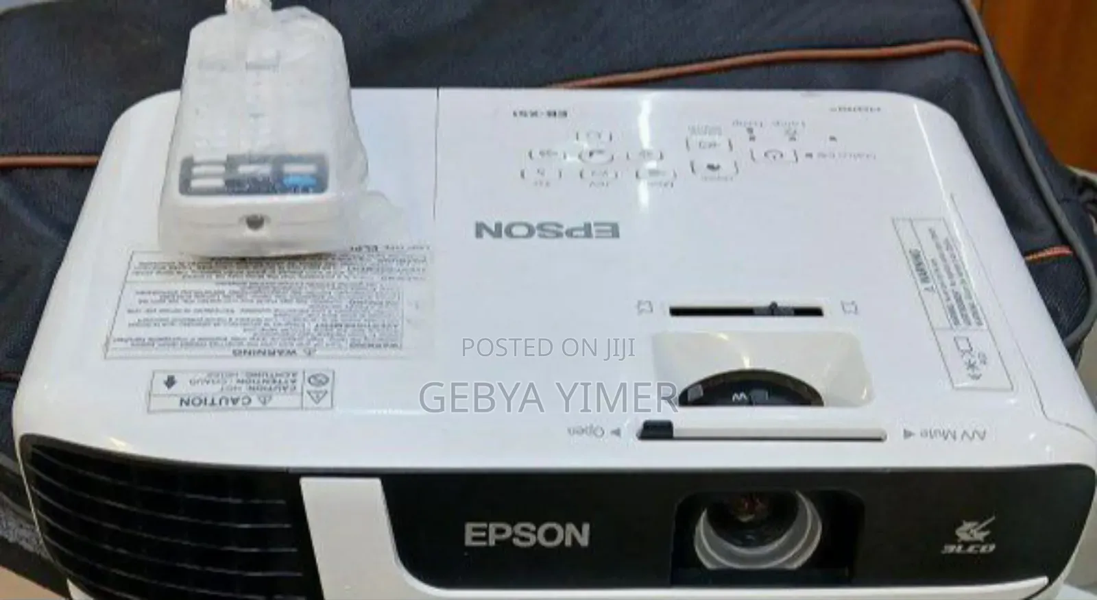 Epson Projector Model: Eb-X51 Has: Bag Remote Model Name: Eb-X51