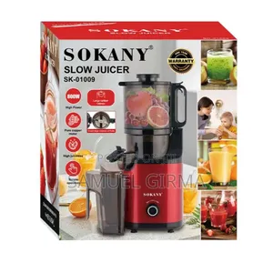 Photo -  Sokany Juicer
 Easier to Cut Ingredients