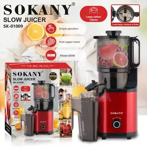  Sokany Juicer
 Easier to Cut Ingredients