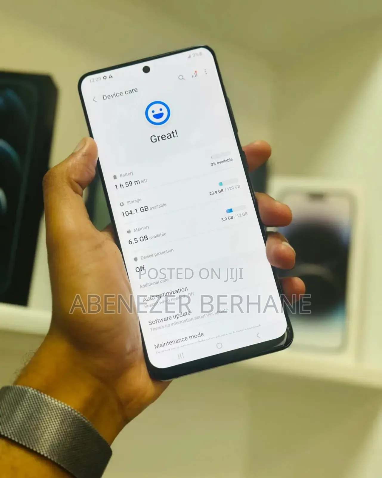 Samsung Galaxy S20 Ultra 5G 128 GB Black