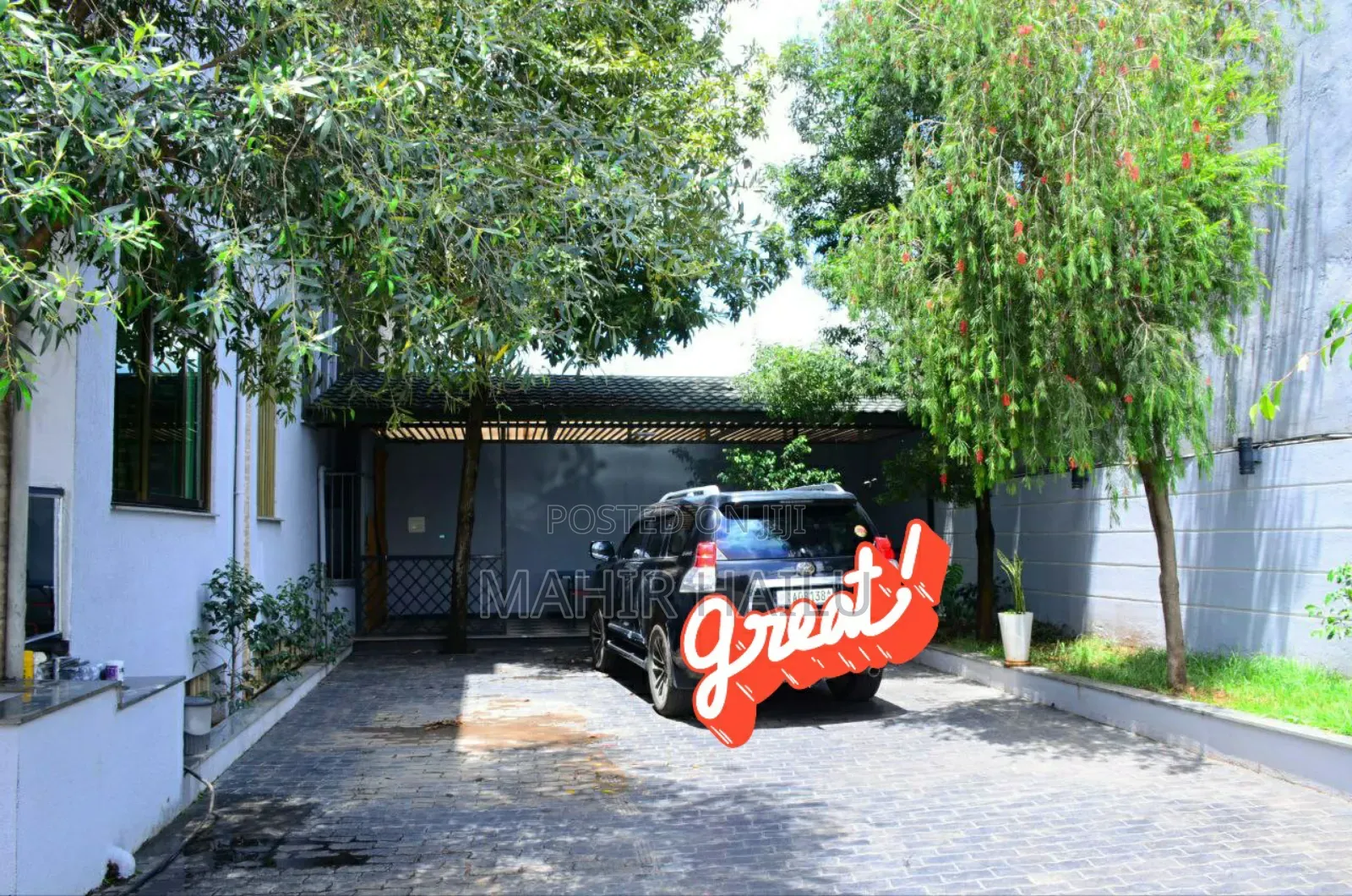 Furnished 8bdrm House in Goro, Bole for rent