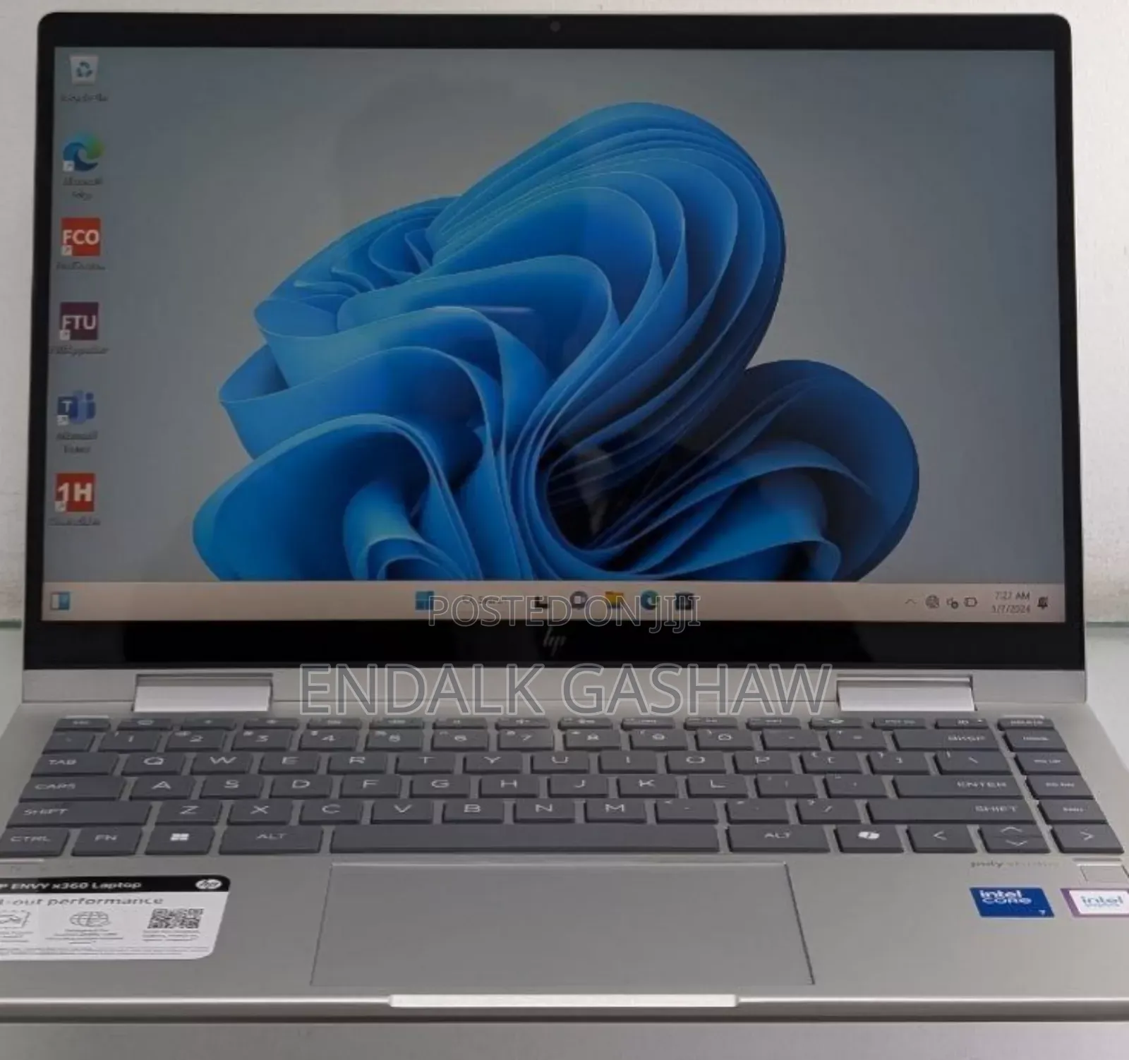 New Laptop HP Envy X360 16GB Intel Core I7 SSD 1T