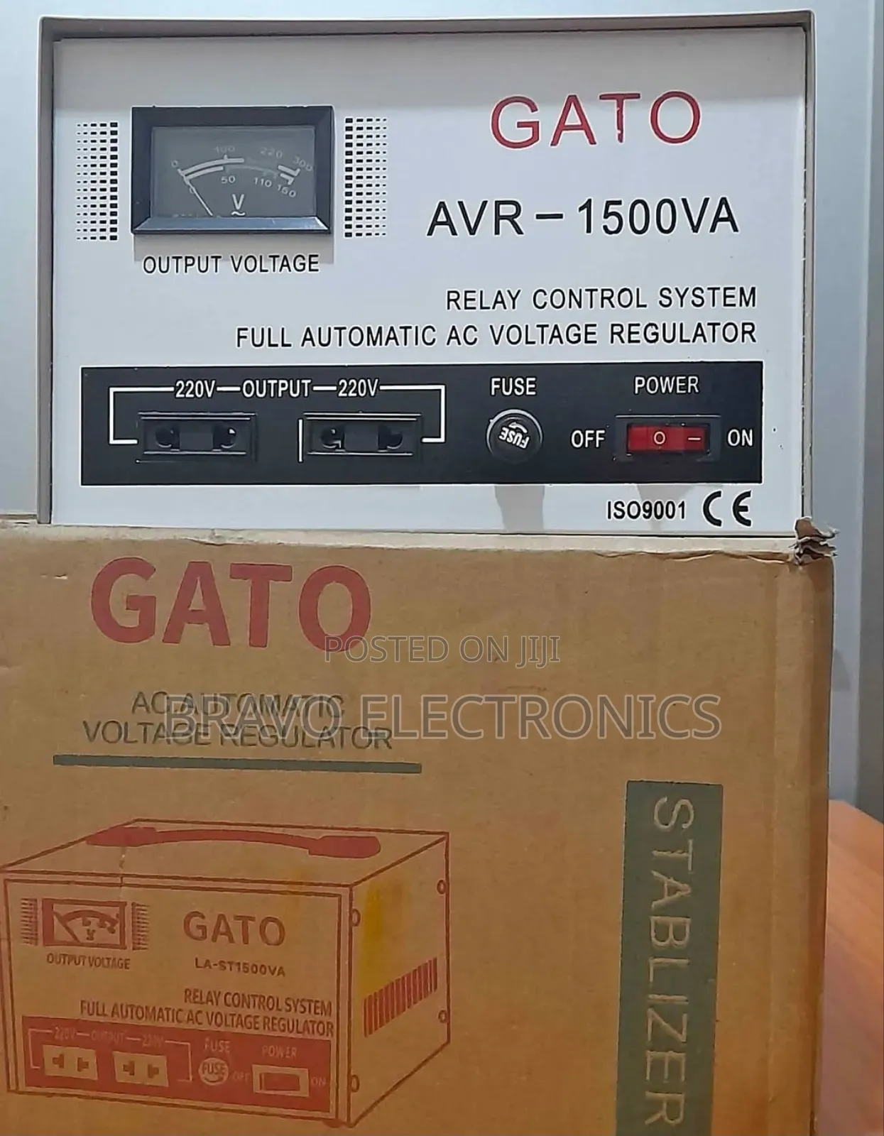 Gato 1500va Voltage Stabilizer – Protect Your Electronics