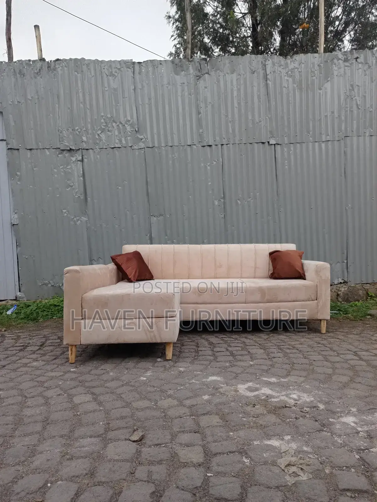 Dark Cream Sofa