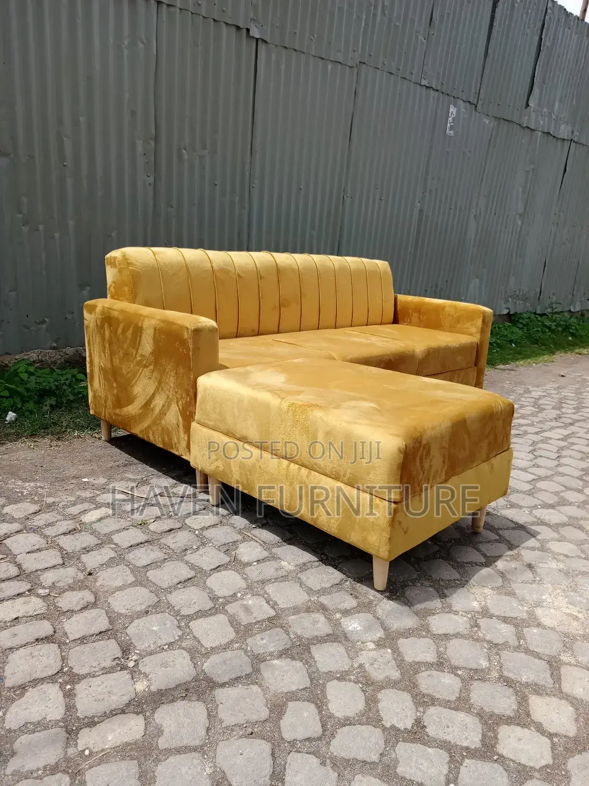 Light Orange Sofa