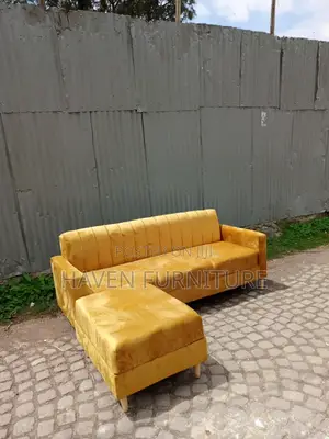 Light Orange Sofa