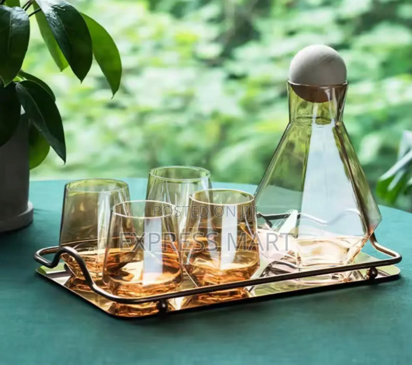 Nordic Geometric Crystal Glasswares