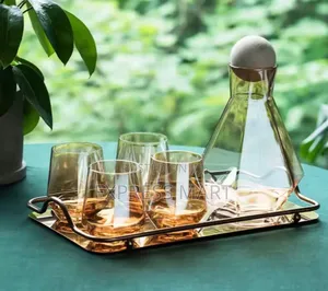 Nordic Geometric Crystal Glasswares