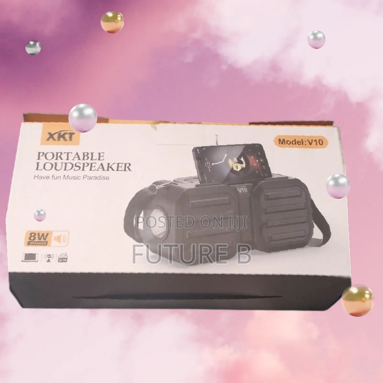 V10 Portable Speaker Powerful Battery