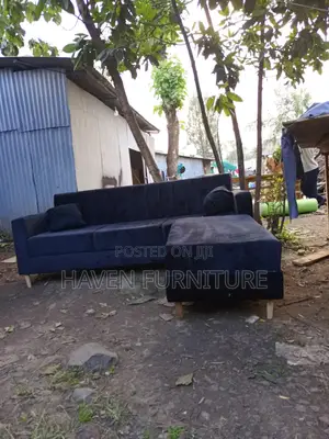 Black Color Sofa
