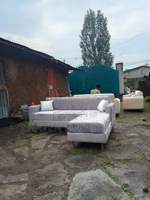 Photo - Black Sliver Sofa