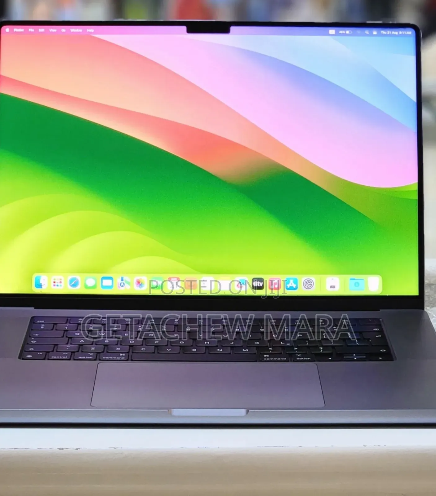 New Laptop Apple MacBook Pro M1 32GB Intel SSD 512GB
