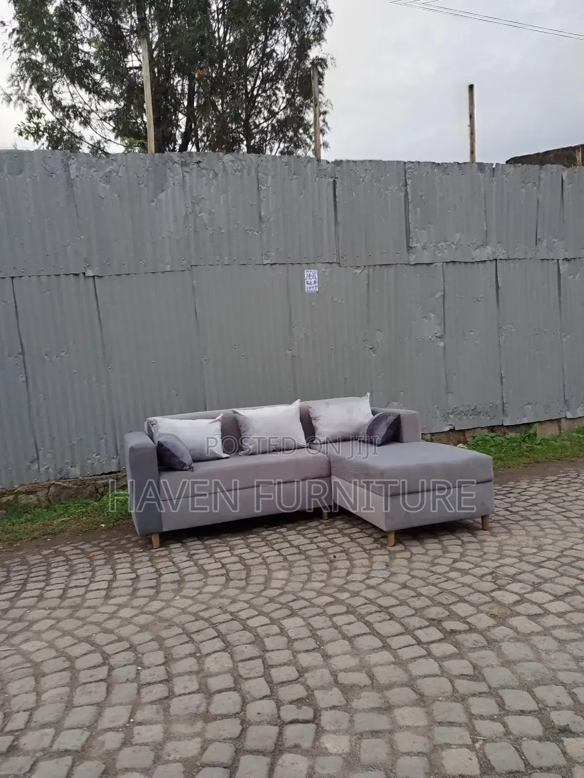Dark Grey Sectional Sofa