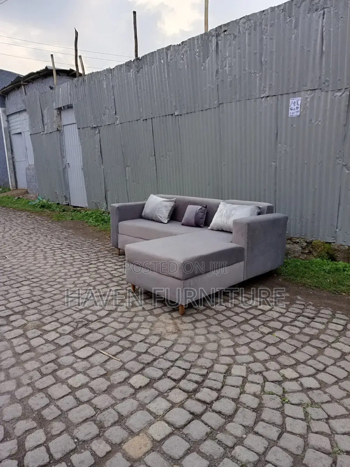 Dark Grey Sectional Sofa