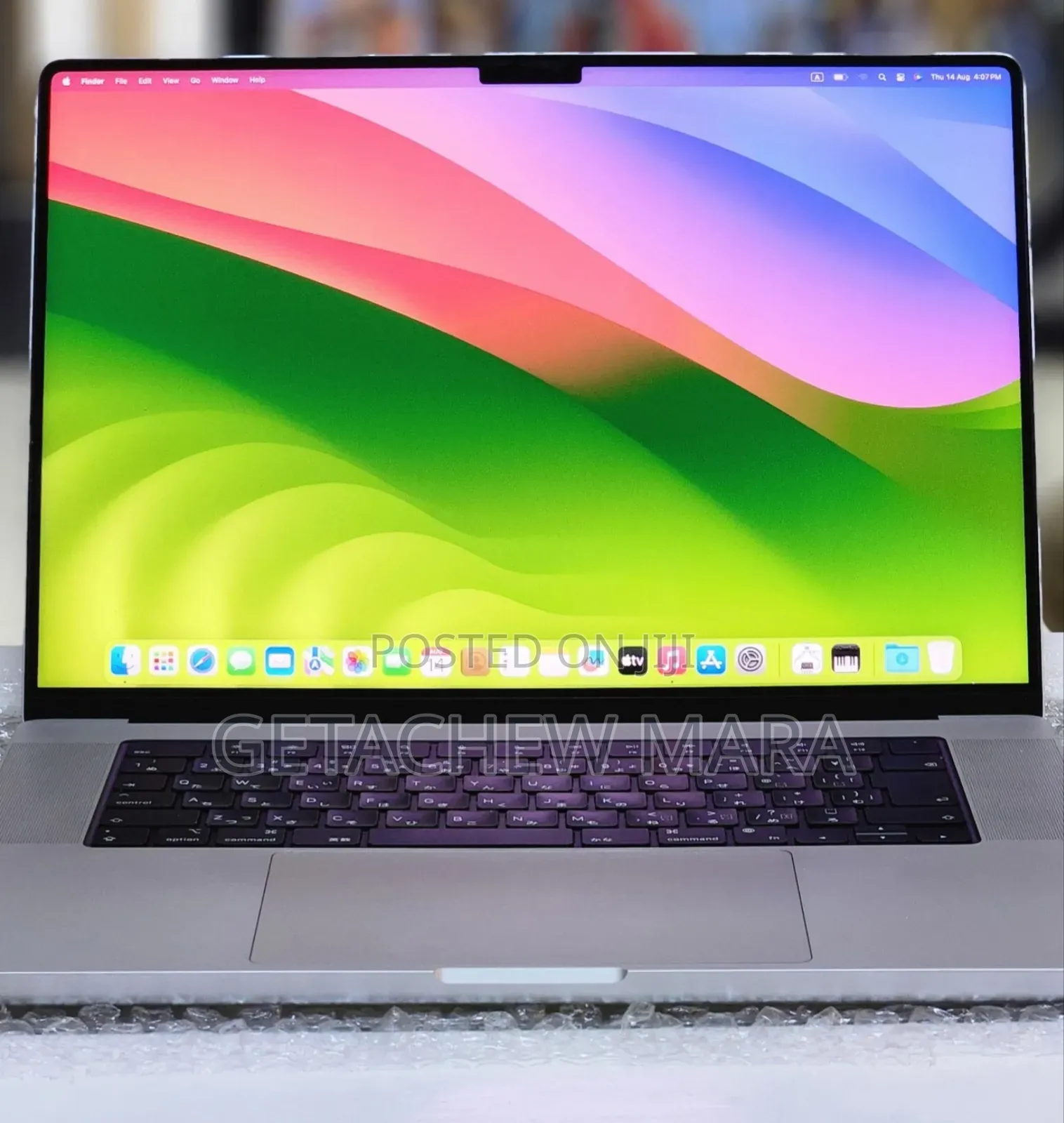 New Laptop Apple MacBook Pro M1 32GB Intel SSD 512GB