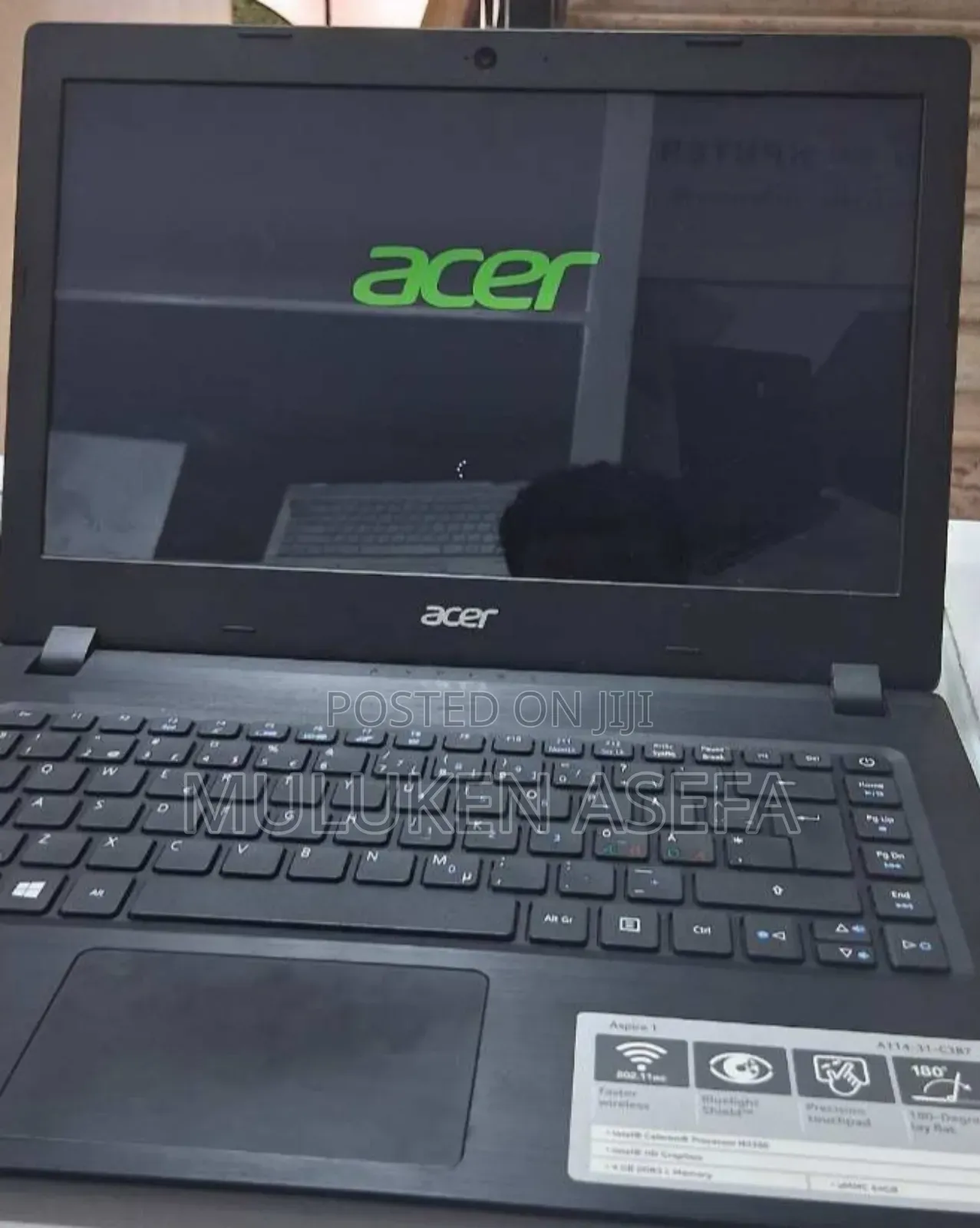 New Laptop Acer Aspire A114 31 4GB SSD 128GB