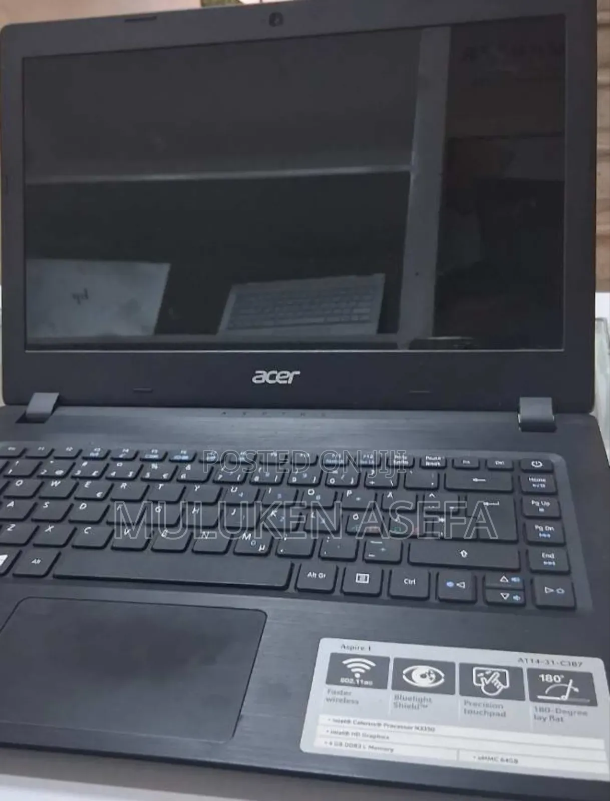 New Laptop Acer Aspire A114 31 4GB SSD 128GB