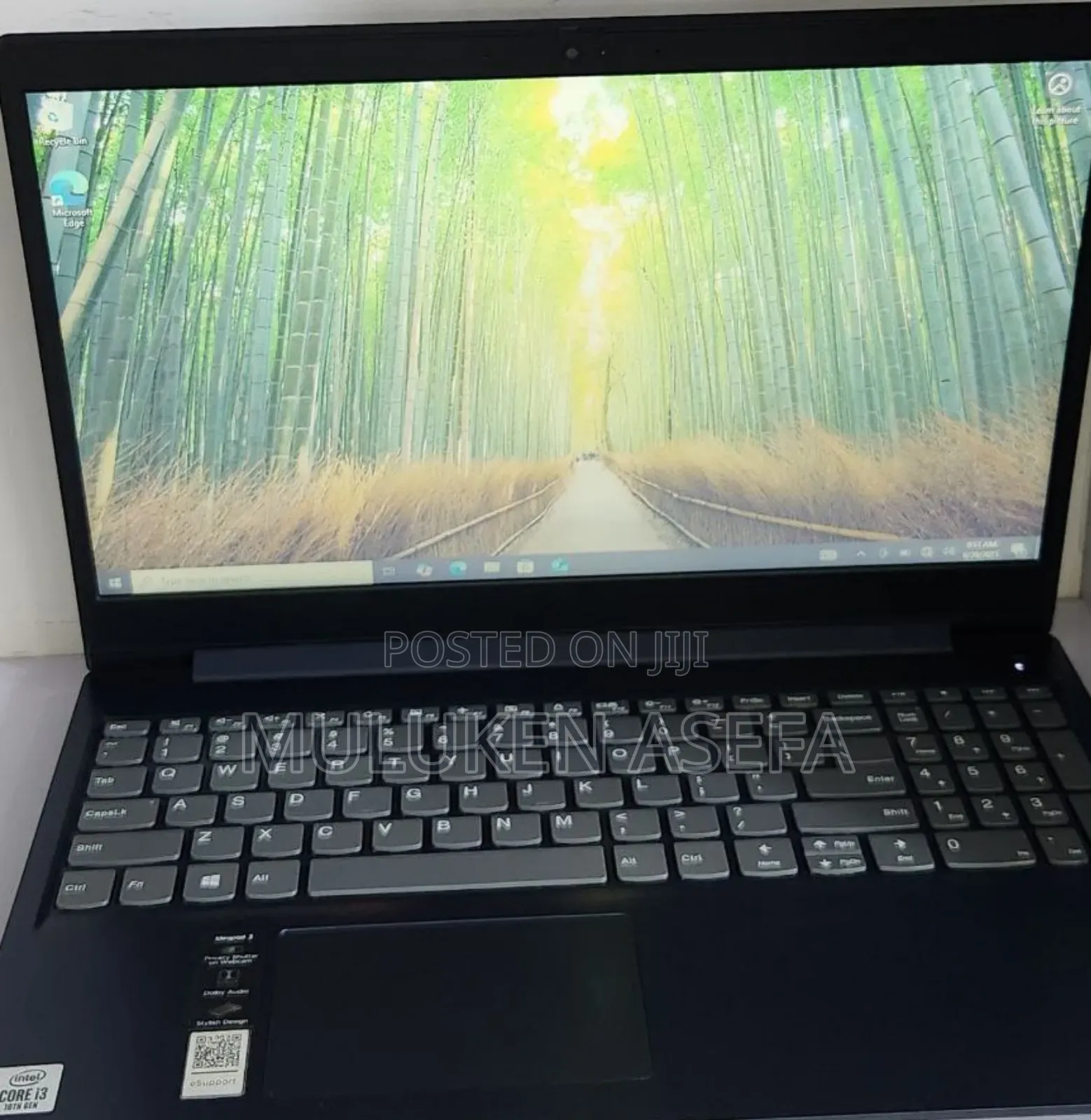 New Laptop Lenovo Ideapad 3 8GB Intel Core I3 SSD 256GB