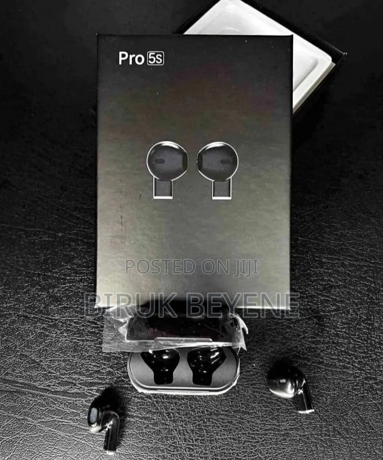 Pro 5s Airpod Black
