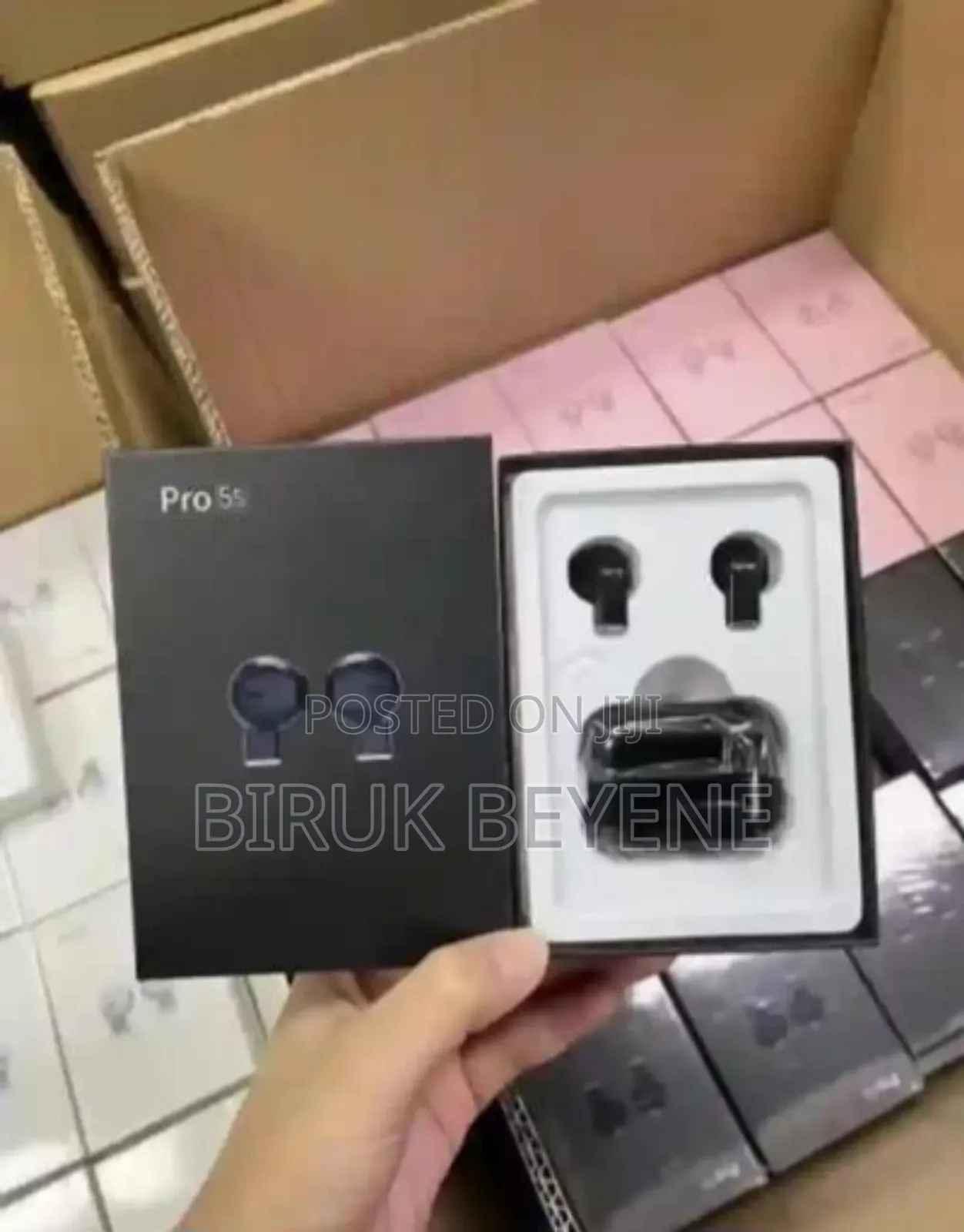 Pro 5s Airpod Black