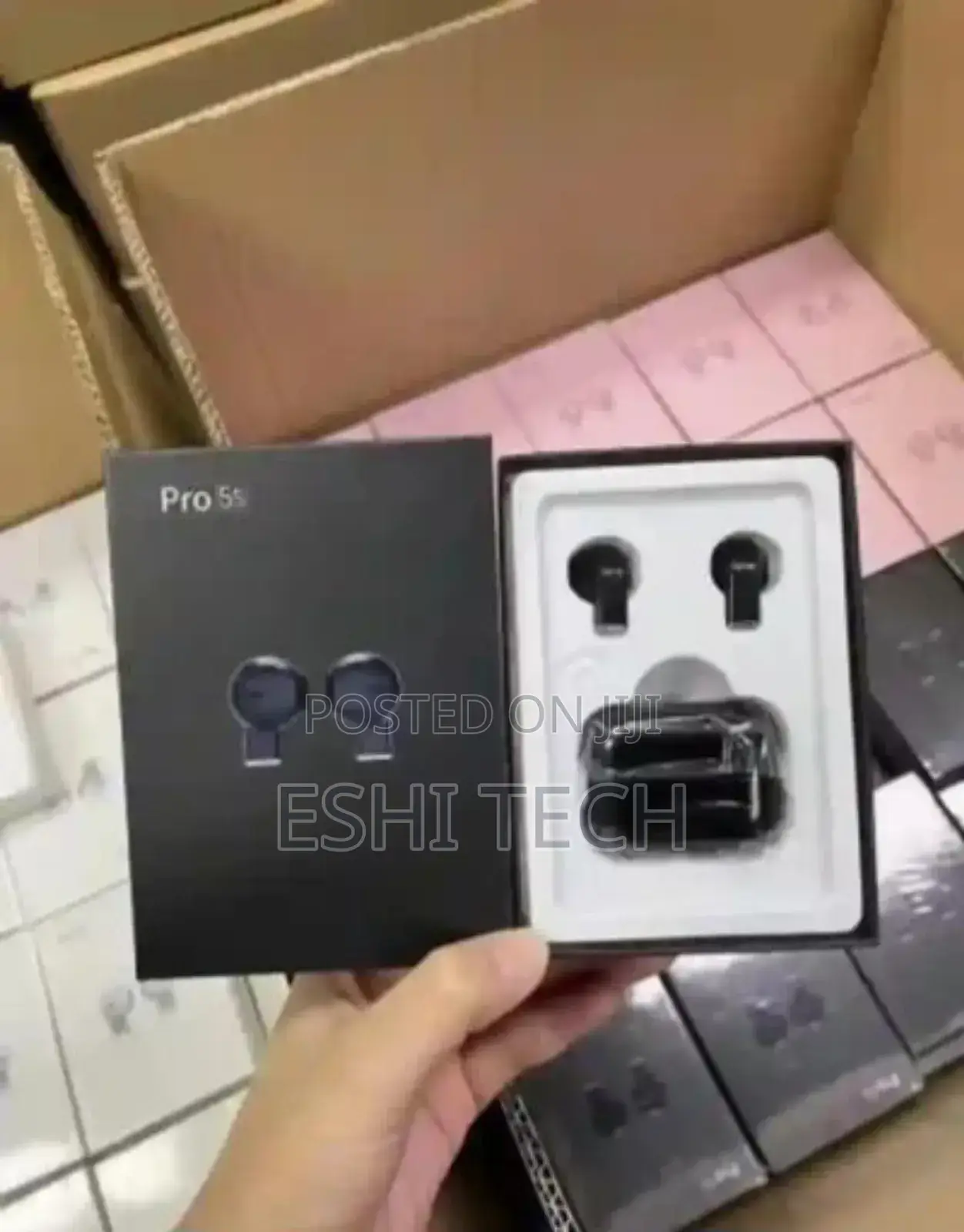 Pro 5s Airpod Black