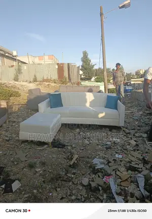 Light Cream 12 Comfortable Sofa