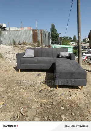 Photo - Bkack Grey Code 2 Sofa