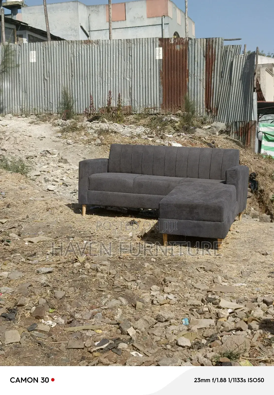 Bkack Grey Code 2 Sofa