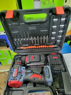 Good Drill Twolf Cordless Drill 21v With Full Accessories