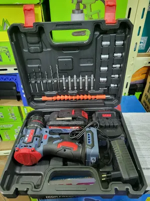 Good Drill Twolf Cordless Drill 21v With Full Accessories