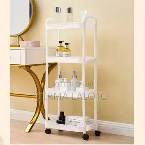 4-layer Movable Kitchen Storage Rack/Shelf