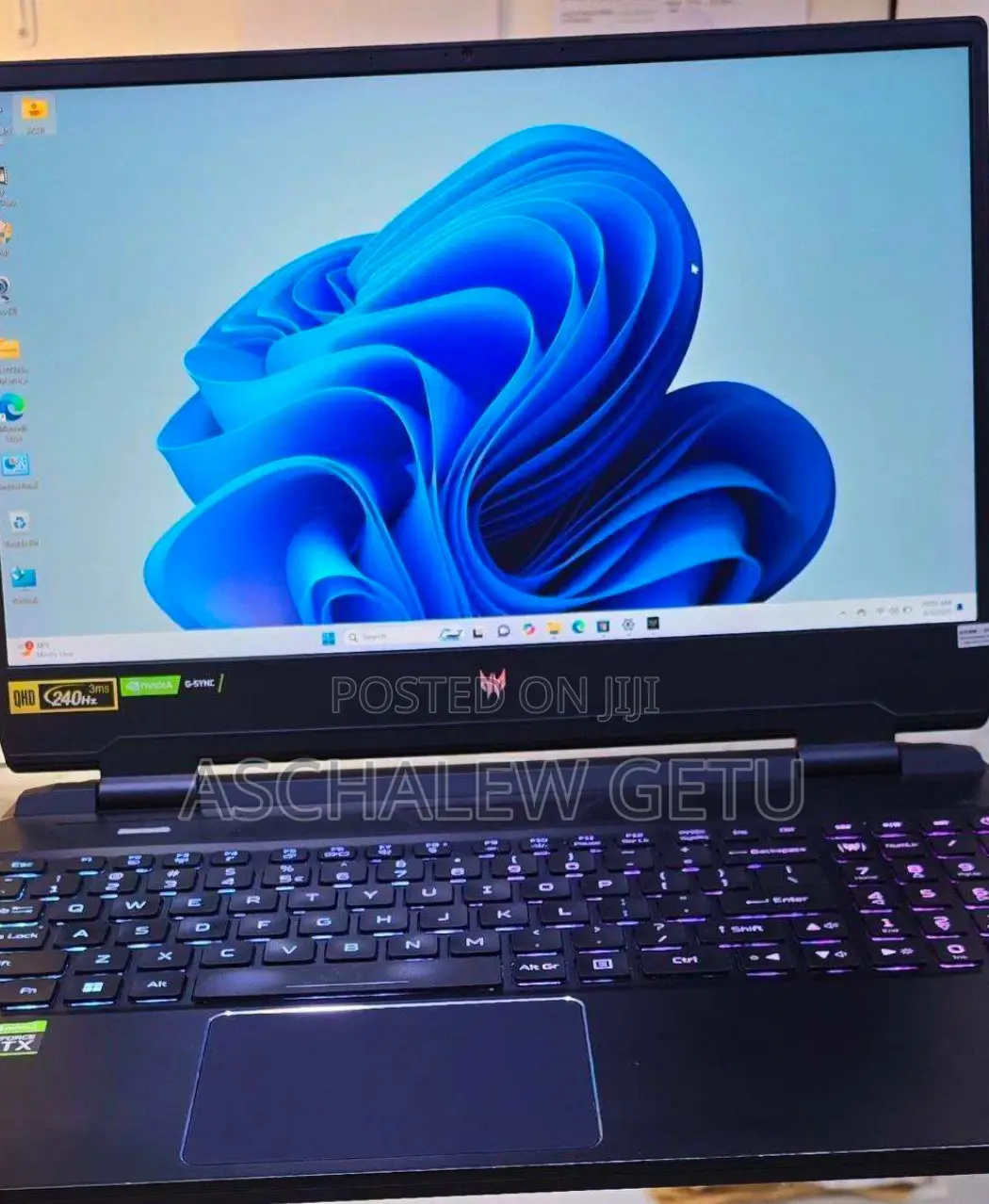 New Laptop Acer Predator Helios Neo 16 16GB Intel Core I9 SSD 1T