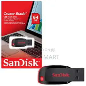 Sandisk Cruzer Blade Usb Flash Drive – 64gb