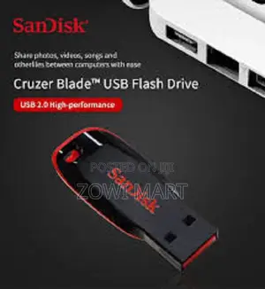 Sandisk Cruzer Blade Usb Flash Drive – 64gb
