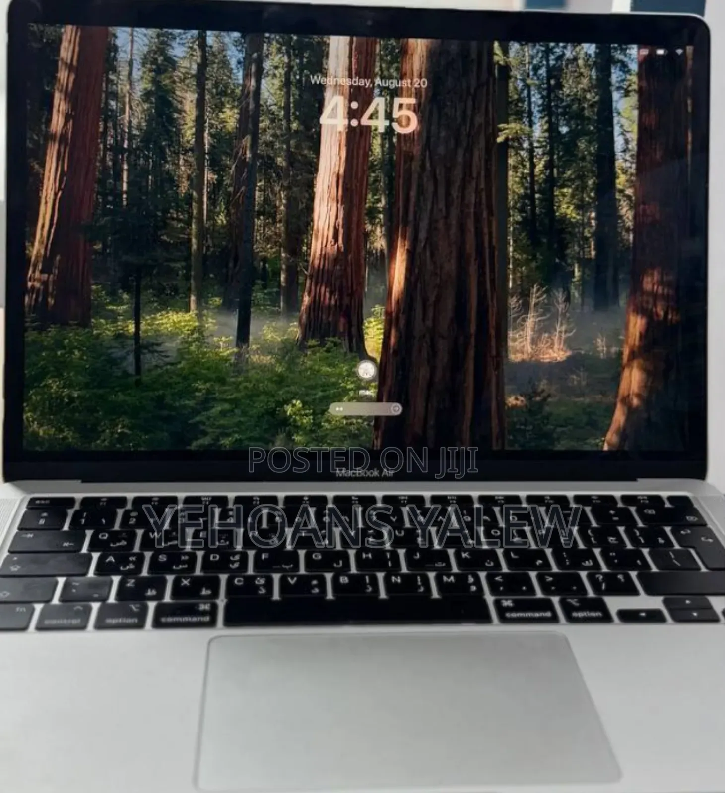 New Laptop Apple MacBook Air 2020 M1 8GB Apple M1 SSD 256GB