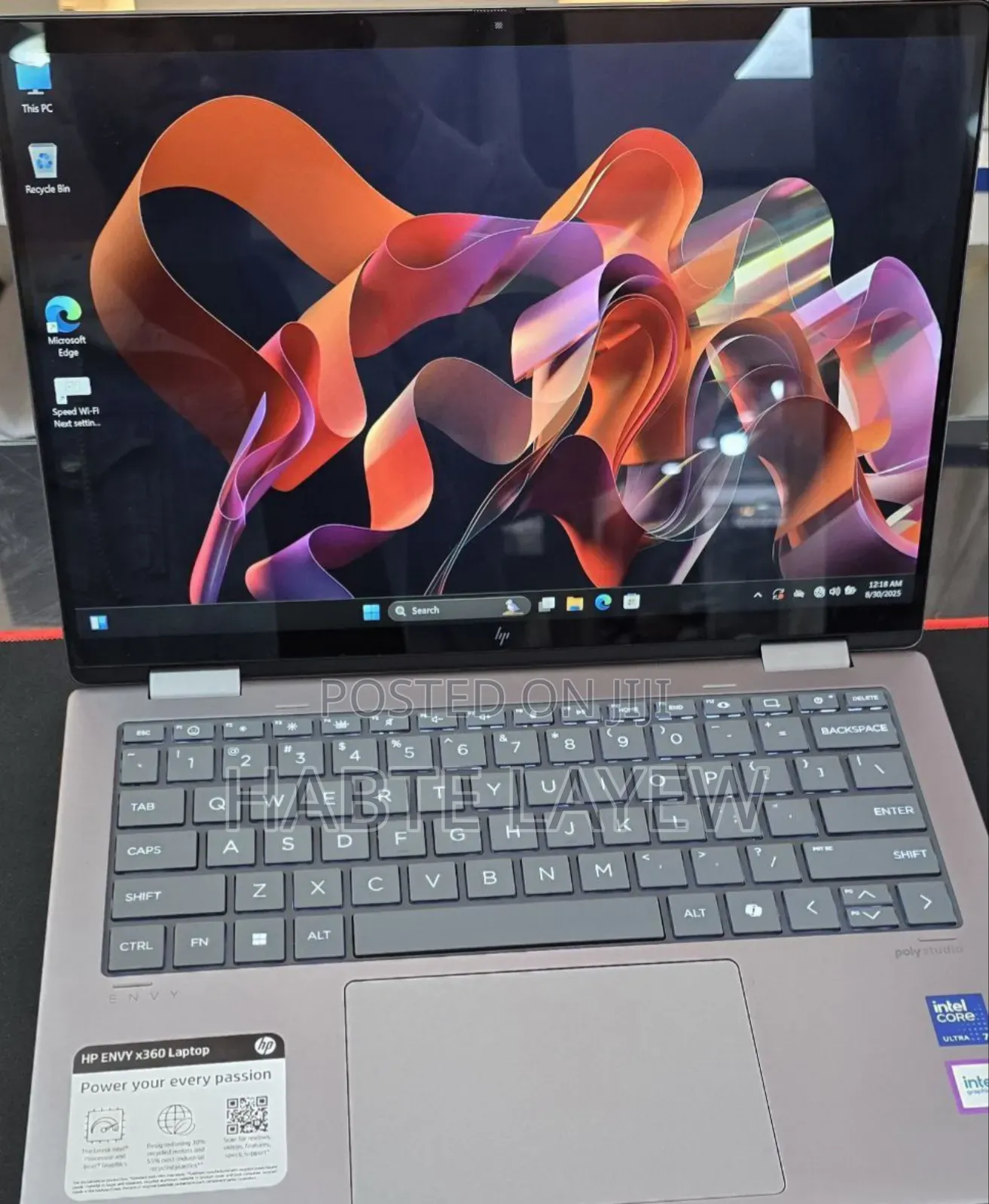 New Laptop HP Envy X360 16GB Intel Core Ultra 7 SSD 1T