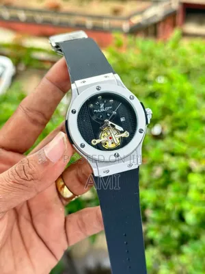 Hublot Men's Leather Watch