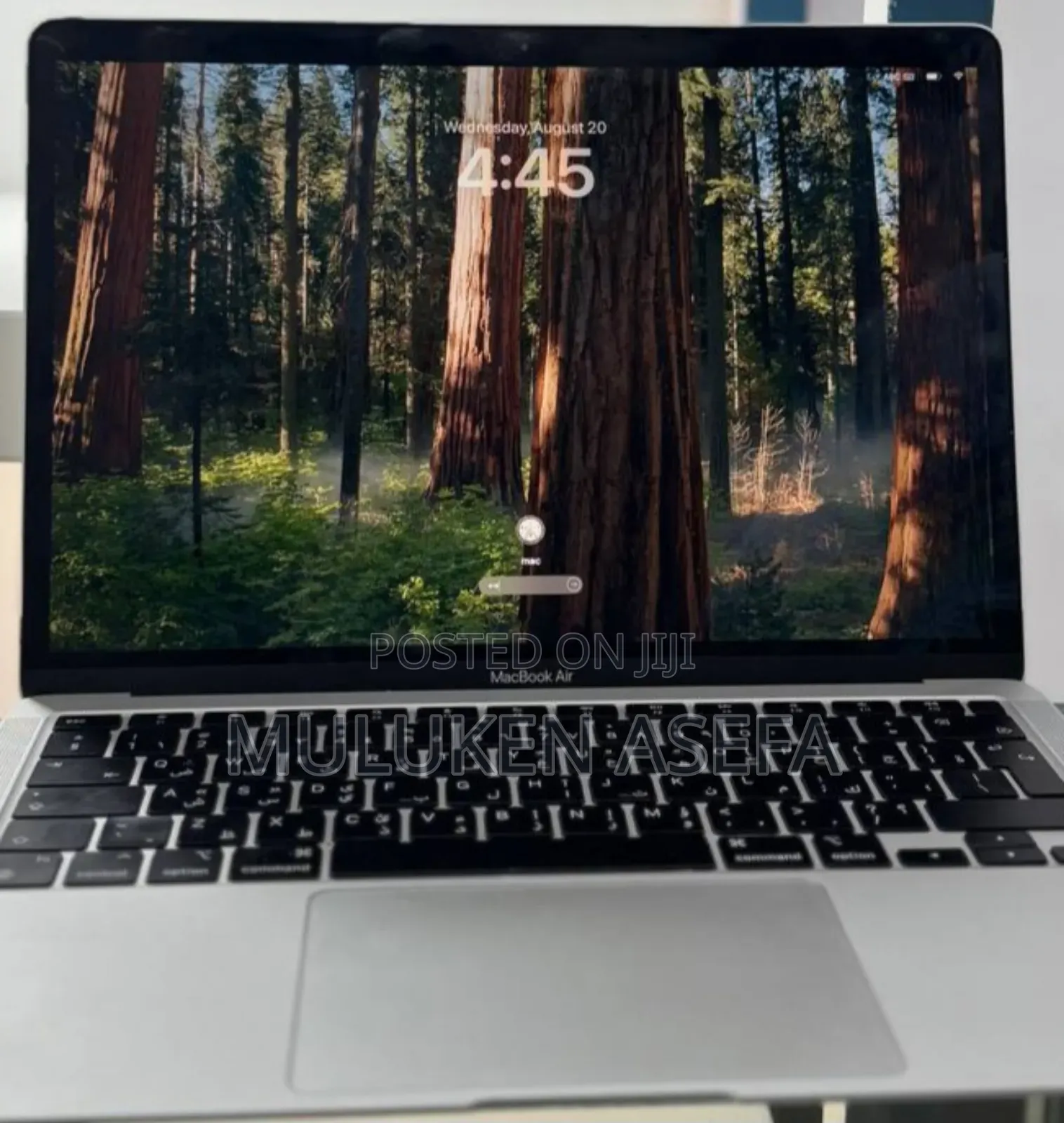 New Laptop Apple MacBook Air 2020 M1 8GB Apple M1 HDD 128GB