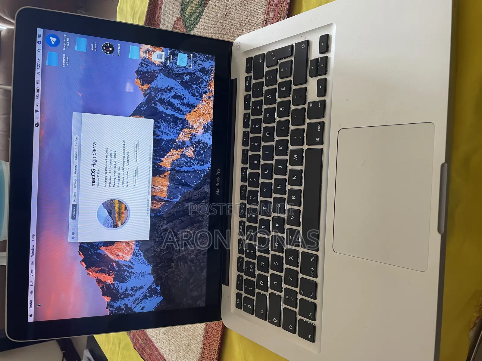 Laptop 4GB SSD 500GB
