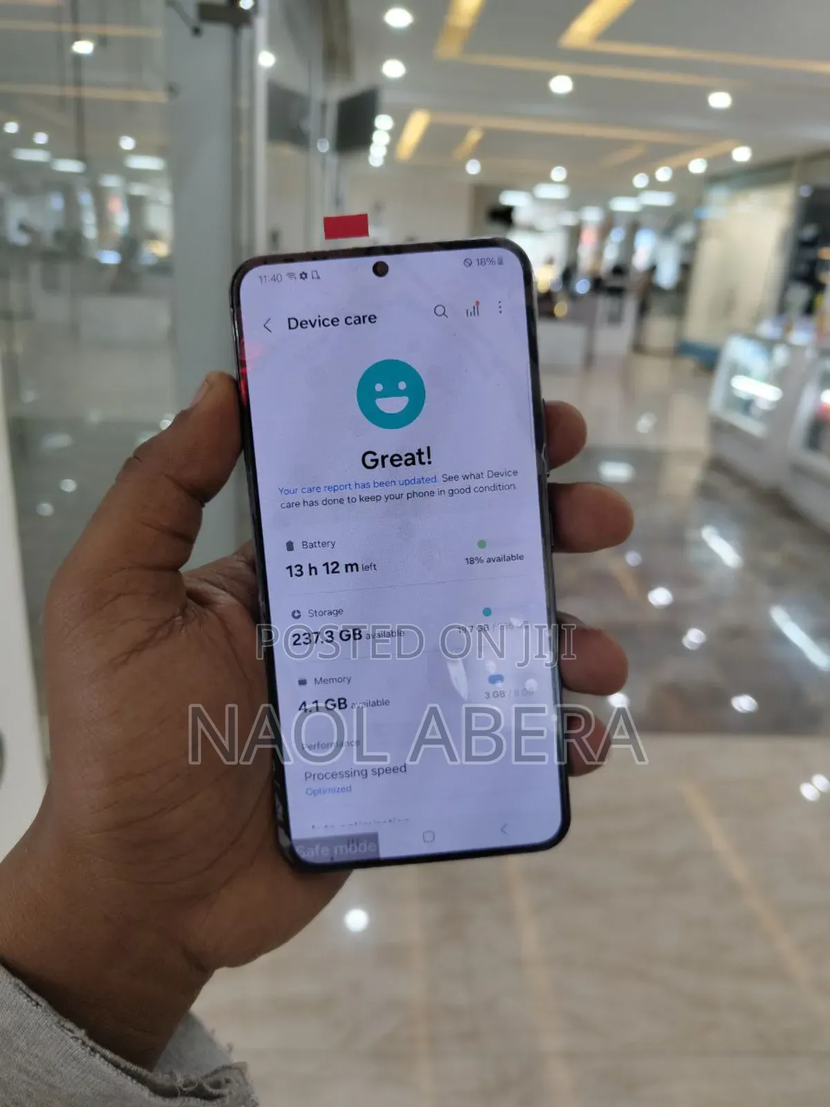 New Samsung Galaxy S22 5G 256 GB Black