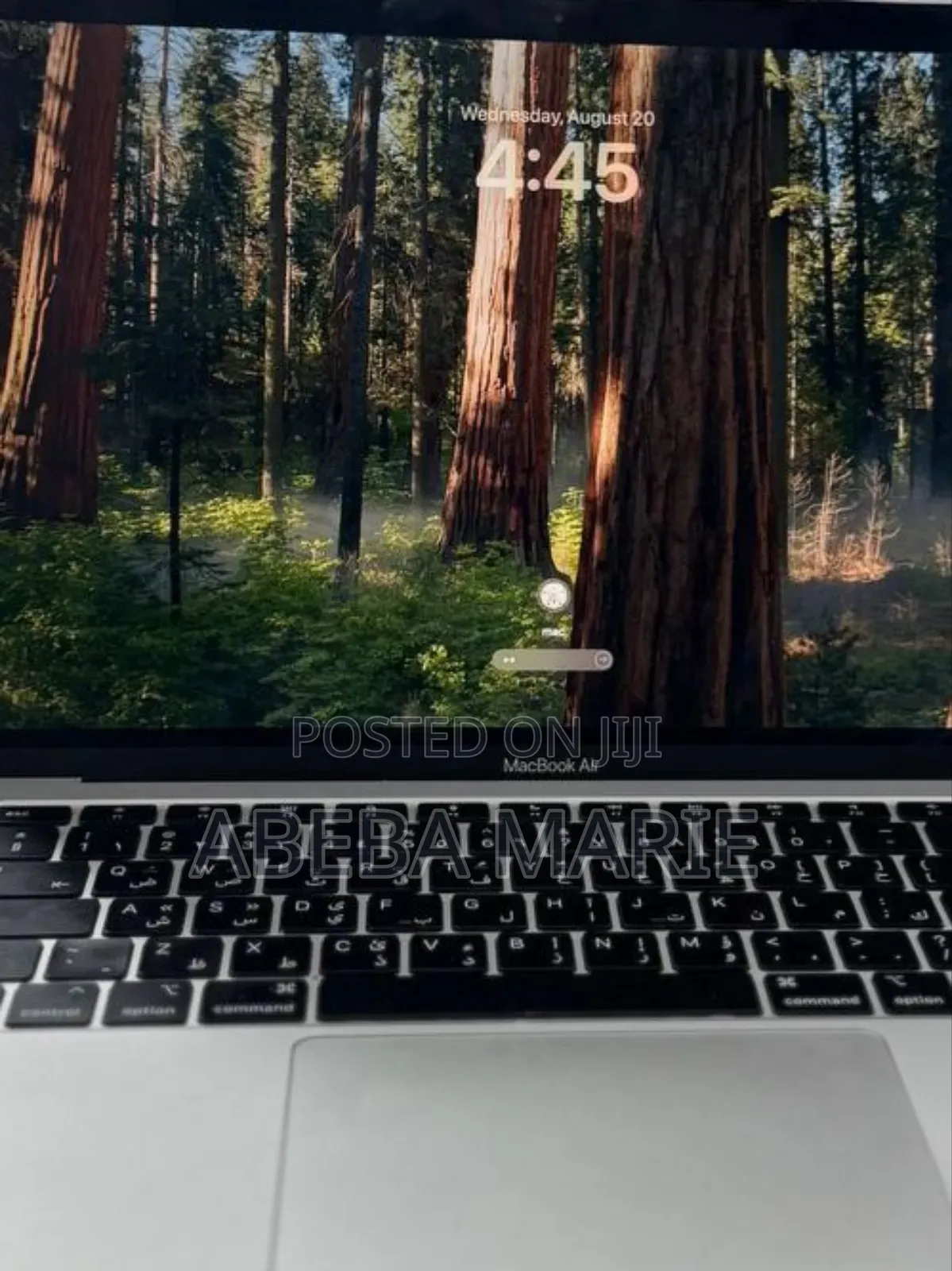 New Laptop Apple MacBook Air 2020 M1 8GB Apple M1 SSD 256GB