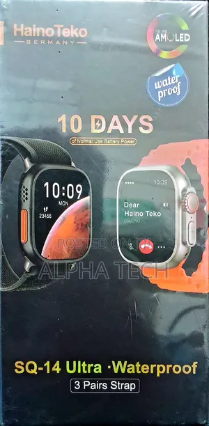 Sq-14 Ultra Haino Teko - Waterproof Smart Watch