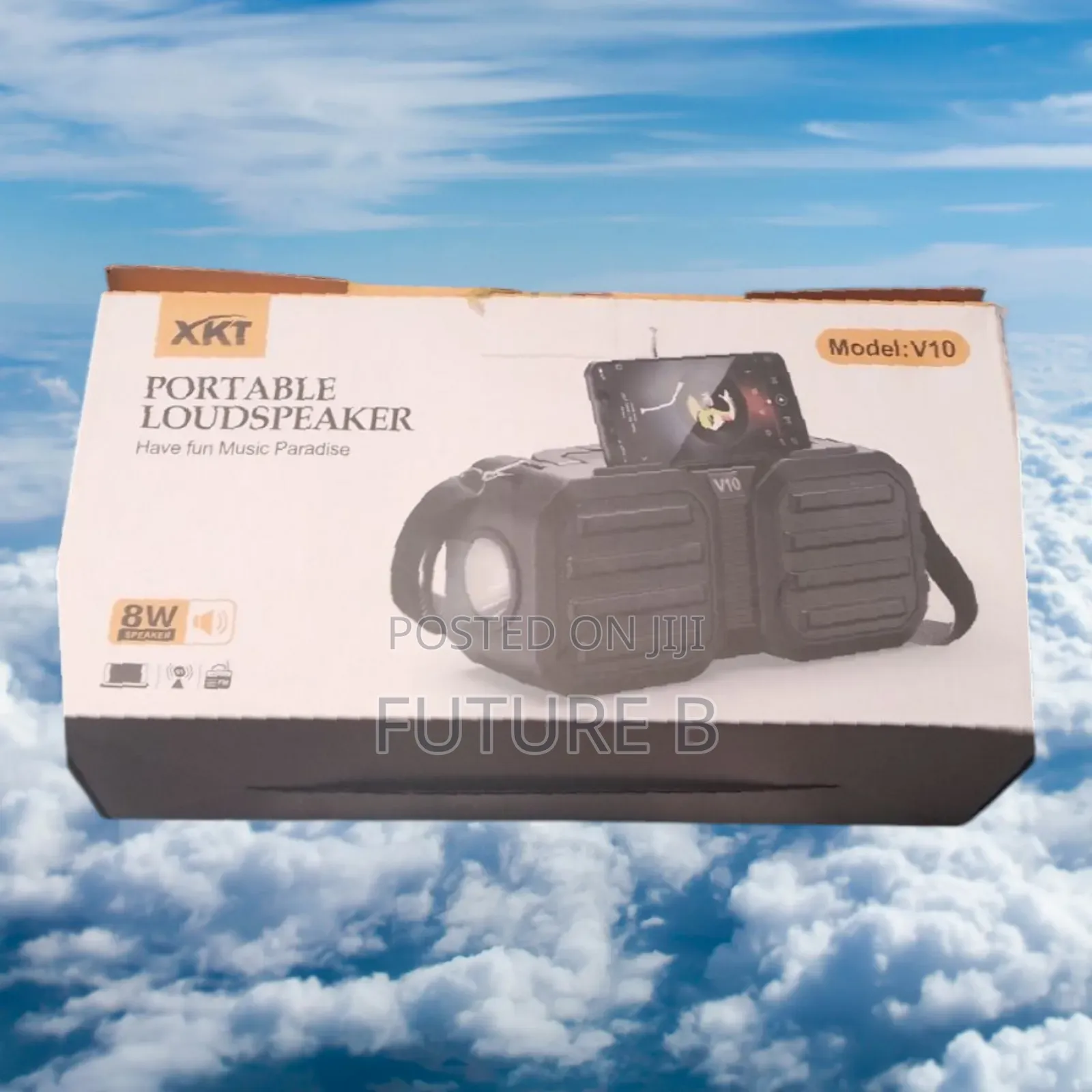 V10 Portable Loudspeaker Easy Setup and Operation