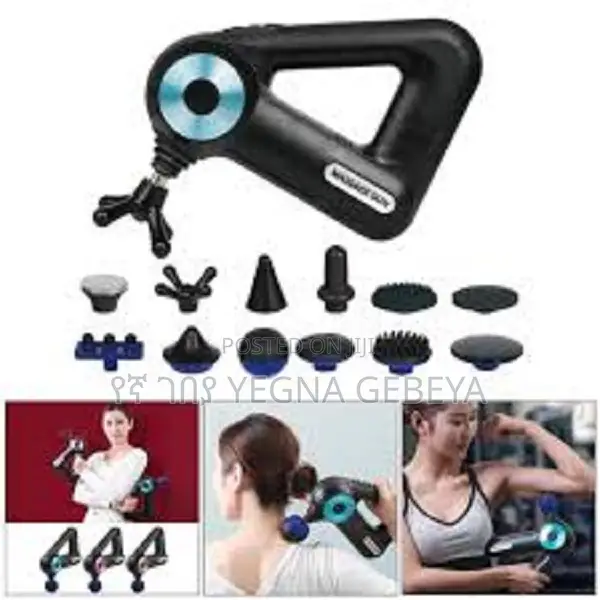 Triangle 9-Gear Deep Tissue Massage Gun