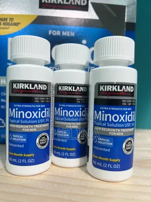 Made in Israel Original Kirkland Minoxidil for Hair Beard Growth