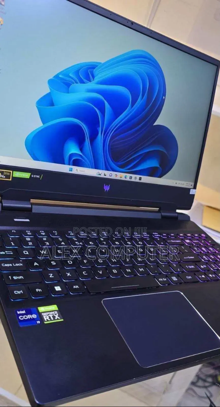 New Laptop Acer Predator Helios 300 16GB Intel Core I9 SSD 1T