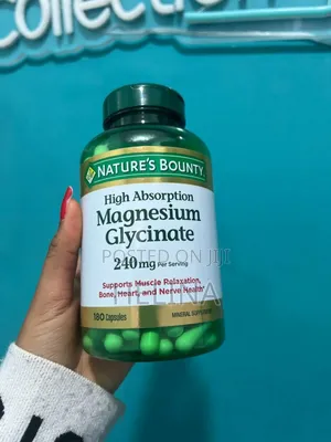 Photo - Nature's Bounty Magnesium Glycinate 240mg 180 Capsules Usa Supplement