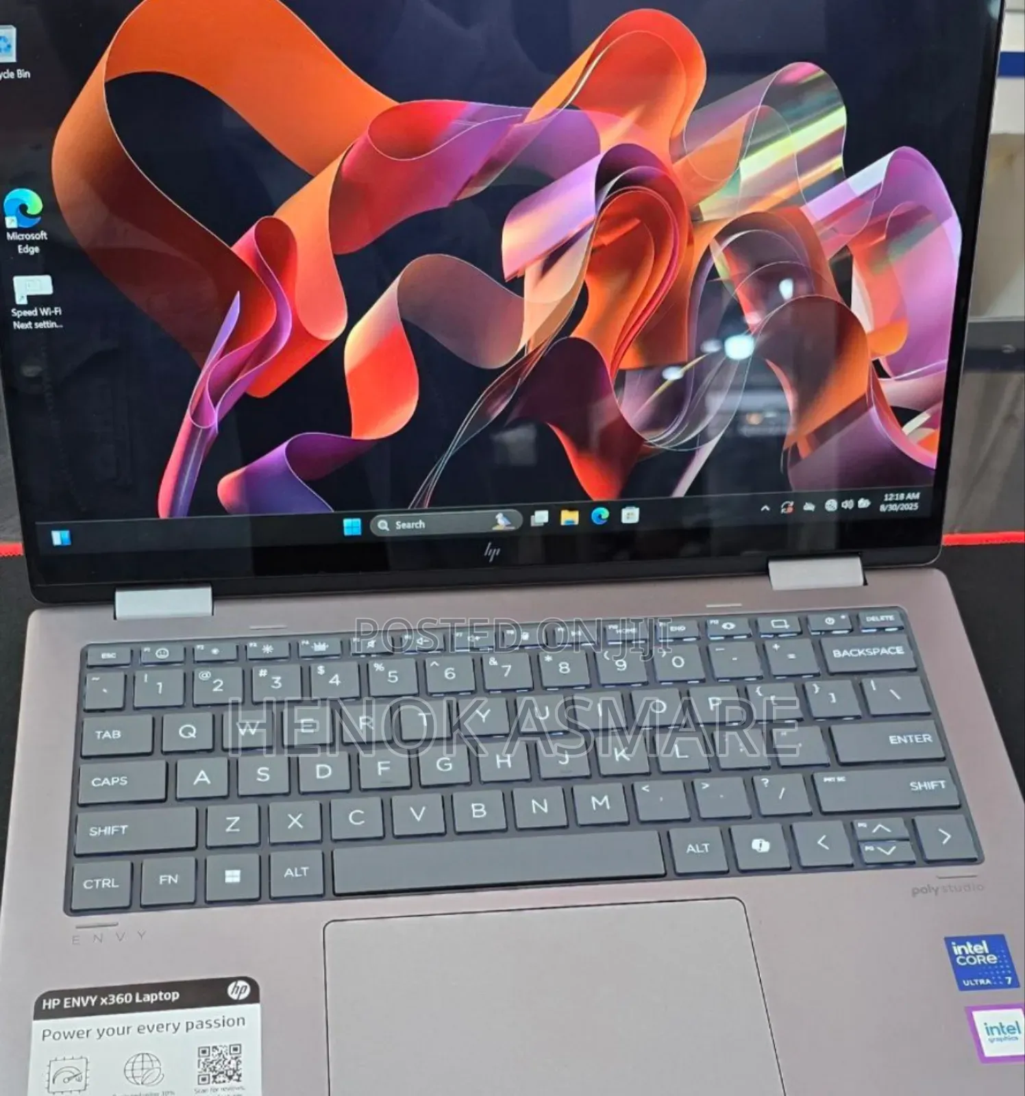 New Laptop HP Envy X360 16GB Intel Core Ultra 7 SSD 512GB